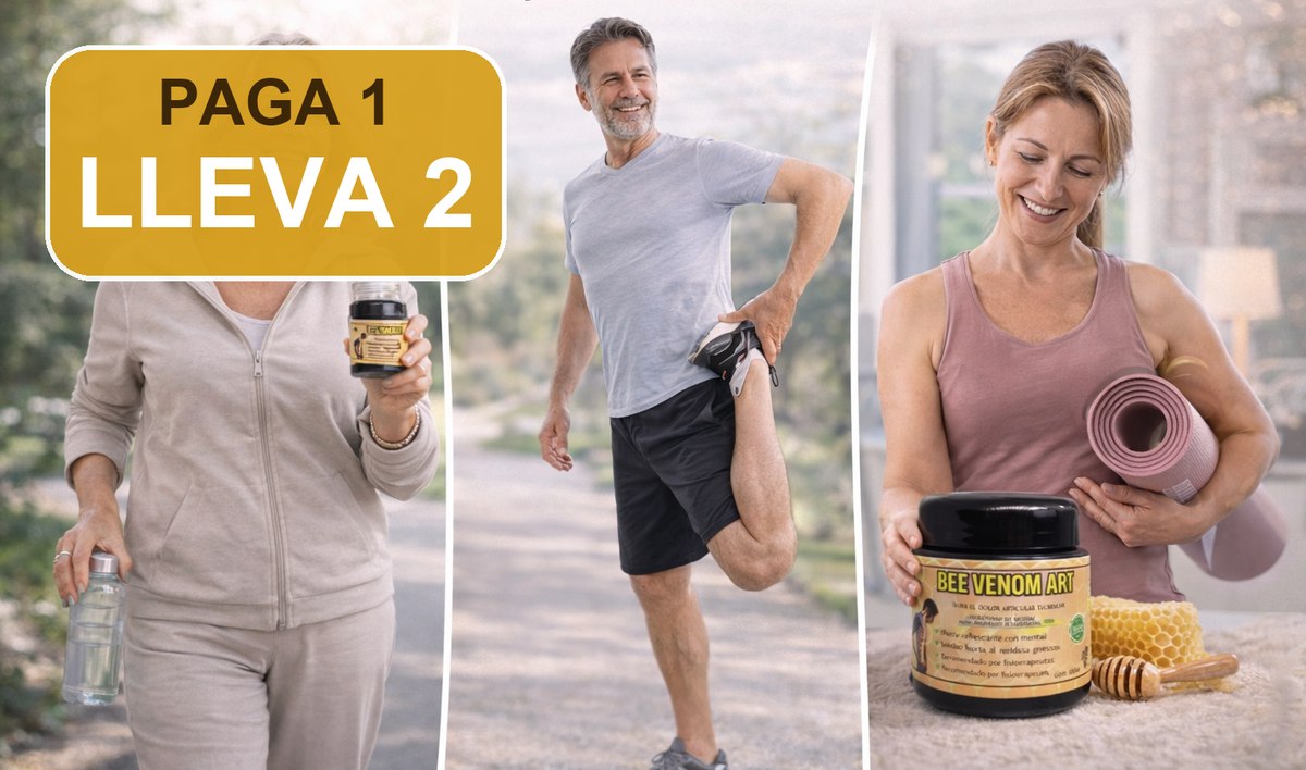 Adultos activos usando la crema de masaje