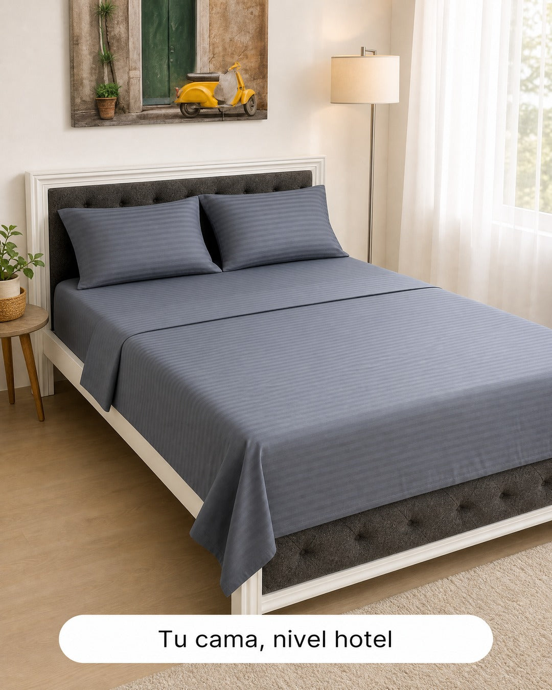 Cama vestida con sábanas Ultrasoft Elite