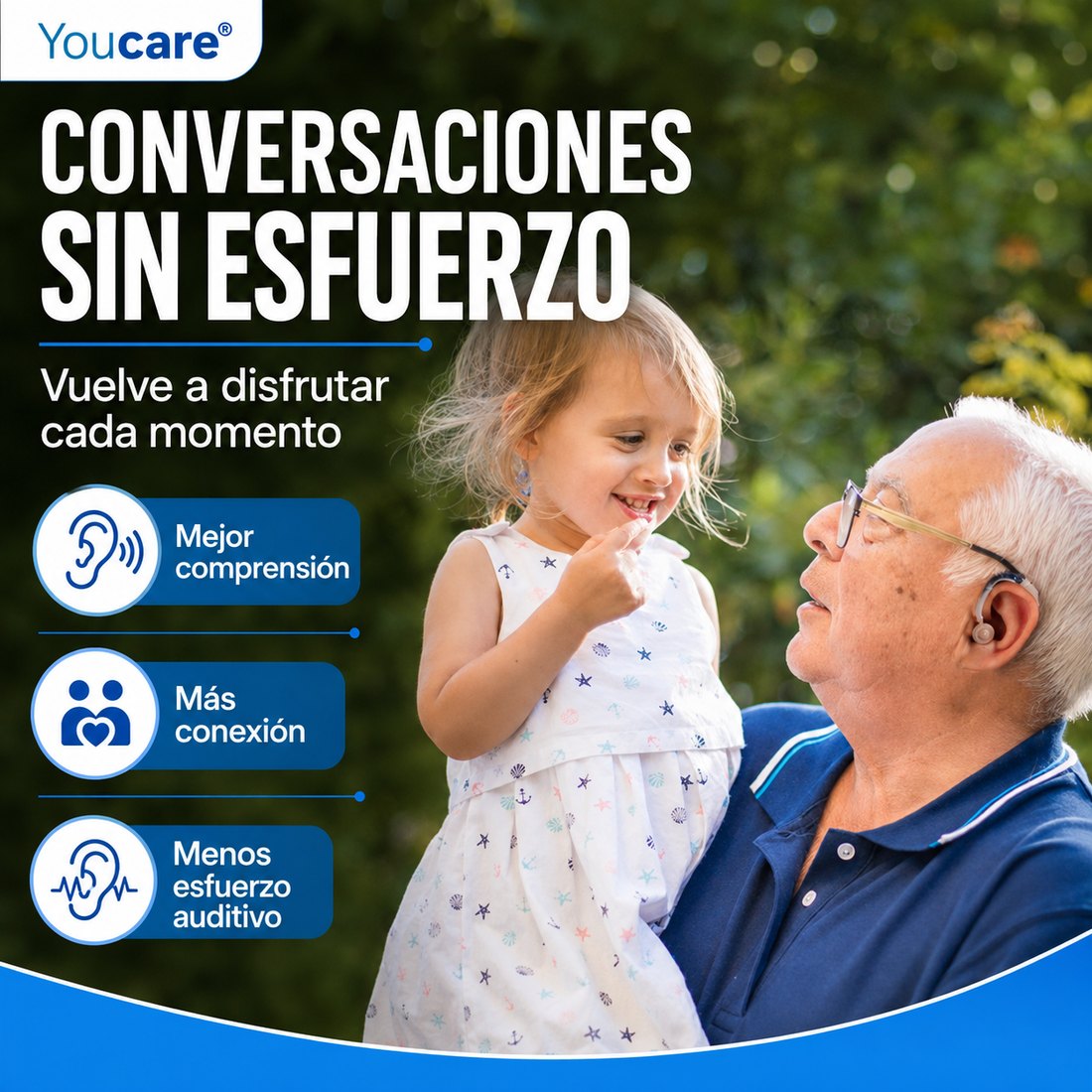 Disfruta conversaciones y TV con más claridad