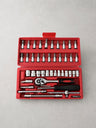 Juego de Copas y Ratchet · 46 Piezas en Estuche