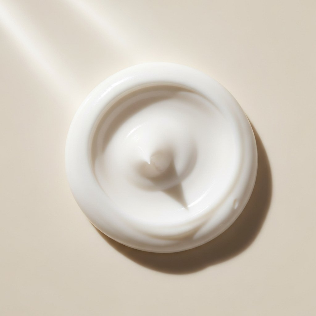 Textura aterciopelada de la crema